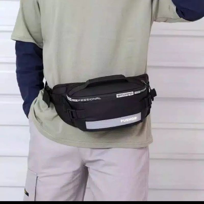 PROMO staye pushop / waistbag staye pushop / tas pushop / tas selempang / staye pro pushop