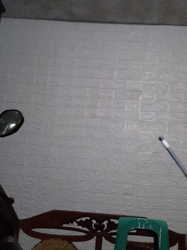 Hot Promo !! [cod] Wallpaper Foam 3d Bata Putih|white Brick Panel|classic Brick 70*77 Cm