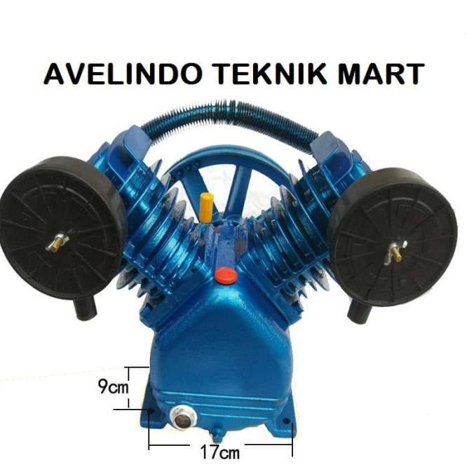 Kepala Kompresor Angin 1/2 Hp Bare Kompresor