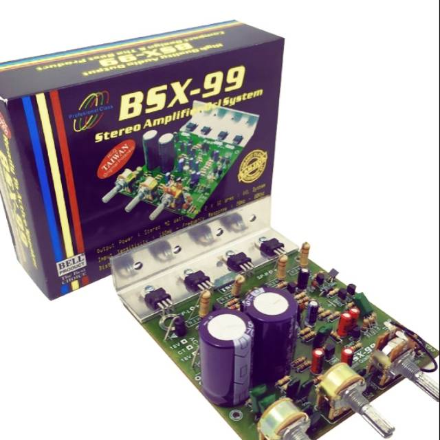 KIT AMPLIFIER STEREO POWER AKTIVE BSX 99 BELL