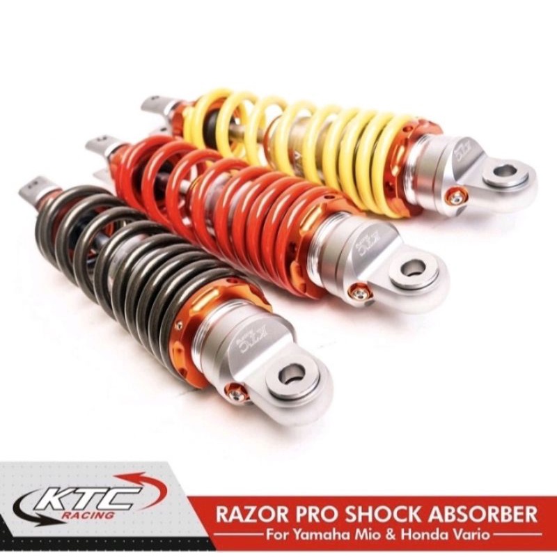 Shock KTC Matic Non Tabung Rebound Klik Vario 125 Vario 150 Beat Fi Scoopy Fi Beat street (PNP)