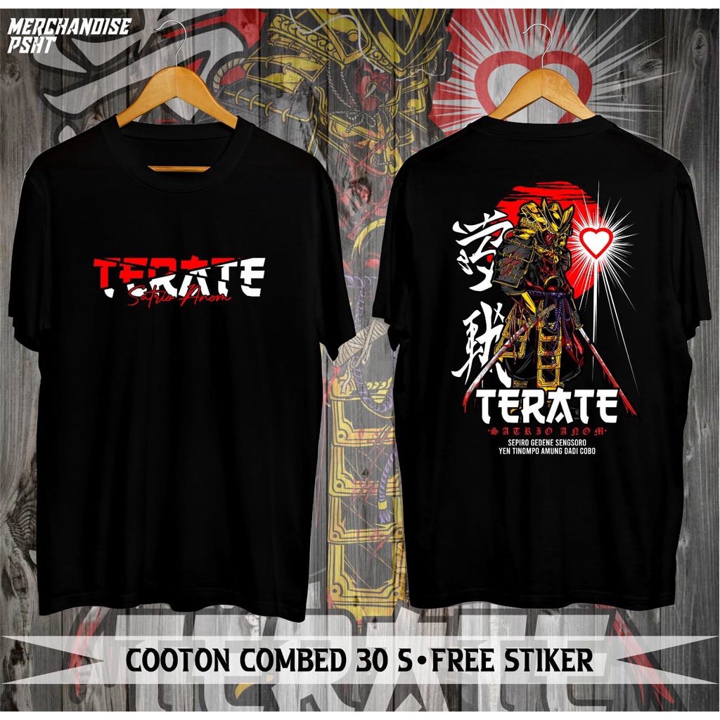 KAOS TERATE WARU PUTIH CLOTH NINJA SATRIO ANOM