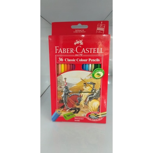 

Eklusif Faber Castell 36 Classic Color Pencils 115856 / Pensil Warna Limited