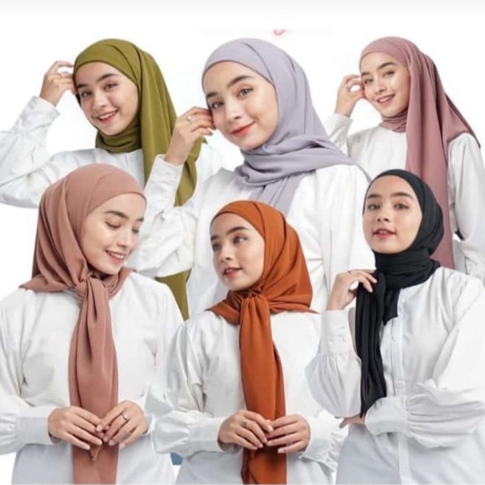 Segiempat Inner 2in1/ Hijab Instan/ Hijab Segiempat Inner/ Kerudung Instan/Jilbab Inner