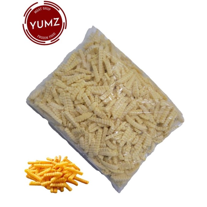 

windytriastuti13 YUMZ Kentang crinkle cut 2.5 kg, premium murah beda dari kiloan TERLARIS TERPERCAYA ORIGINAL