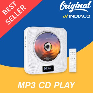 Portable CD Player/Wall Mountable Portable Bluetooth CD Player dengan Layar, Home Audio dengan Remot