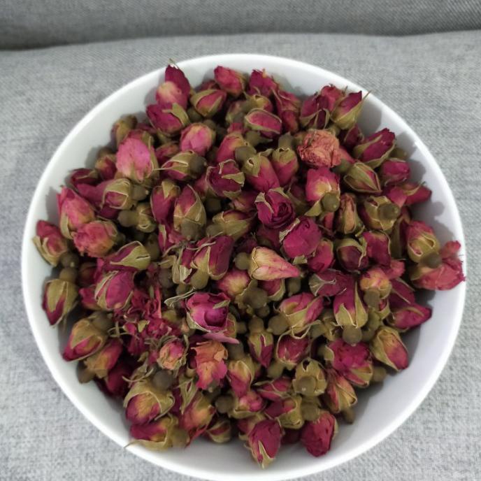 

[[BISA COD]] Teh Bunga Mawar Kering/Fried Rose Buds repack 100 gr BOOM SALE Kode 132