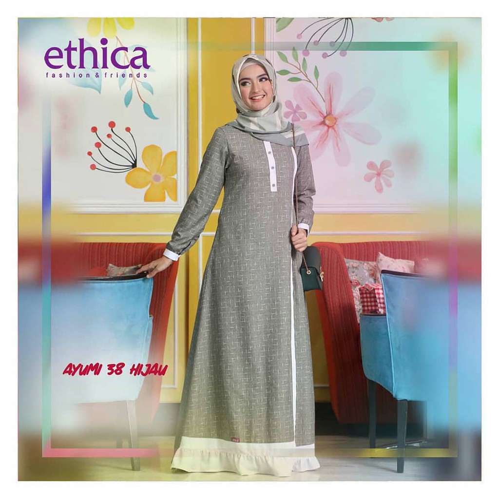 GAMIS AYUMI 38 HIJAU XXL by ETHICA