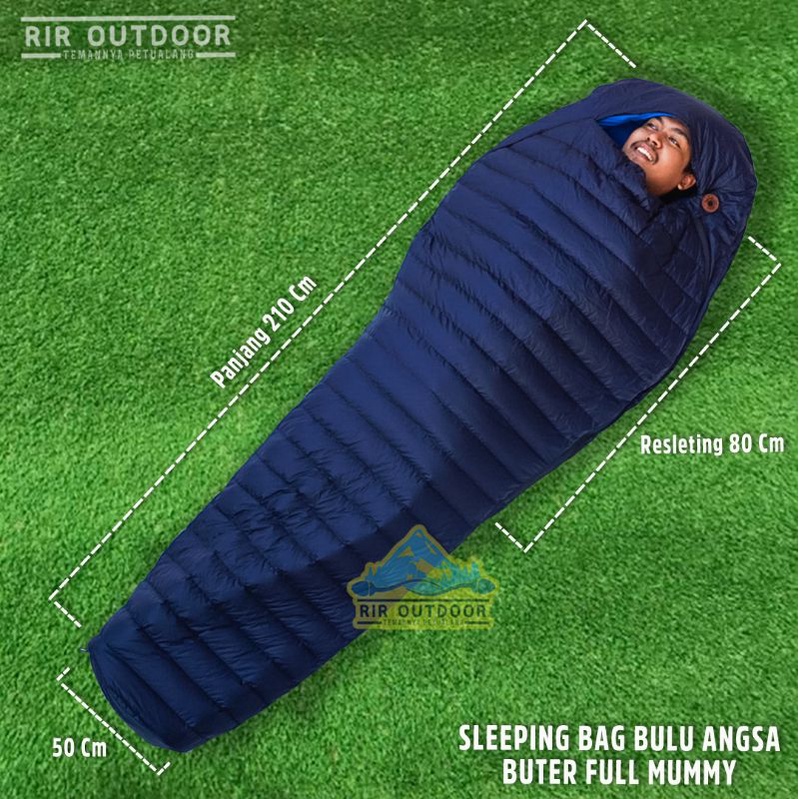 SLEEPING BAG BULU ANGSA DUCK DOWN MEIKHA MUMMY KELTY