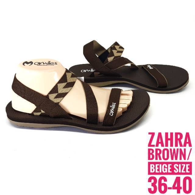  Sandal tali omiles  wanita zahra size 36 40 Shopee Indonesia