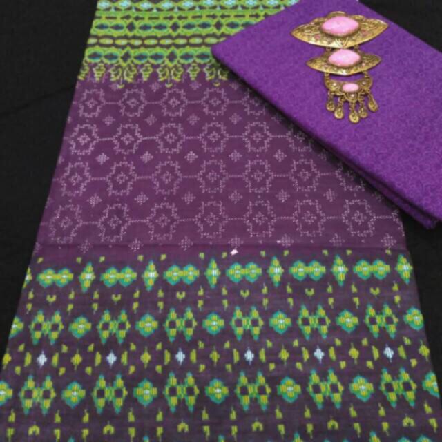 set kain batik dan embos