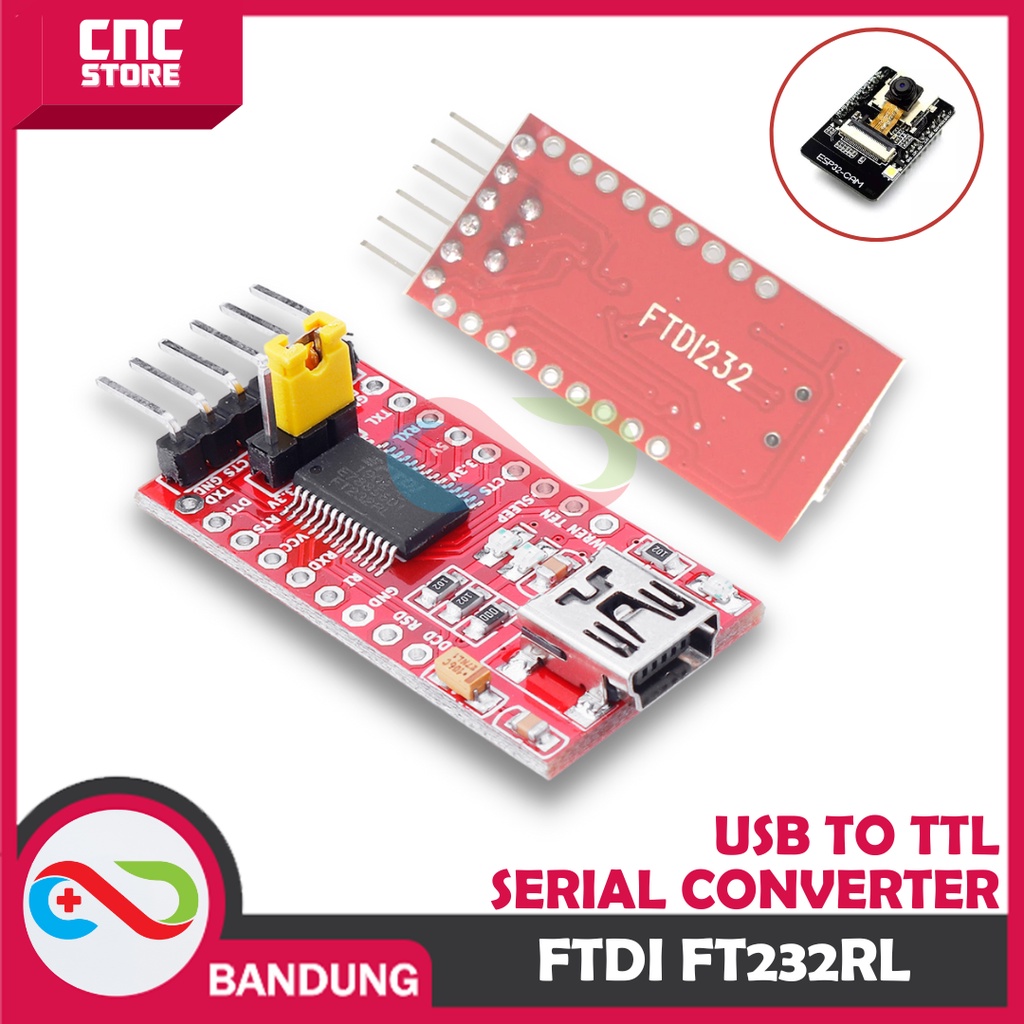 FTDI FT232RL FT232 USB TO TTL SERIAL CONVERTER ADAPTER MODULE