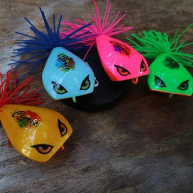 Jump Frog Oval Cempluk Ceprot Lure Handmade