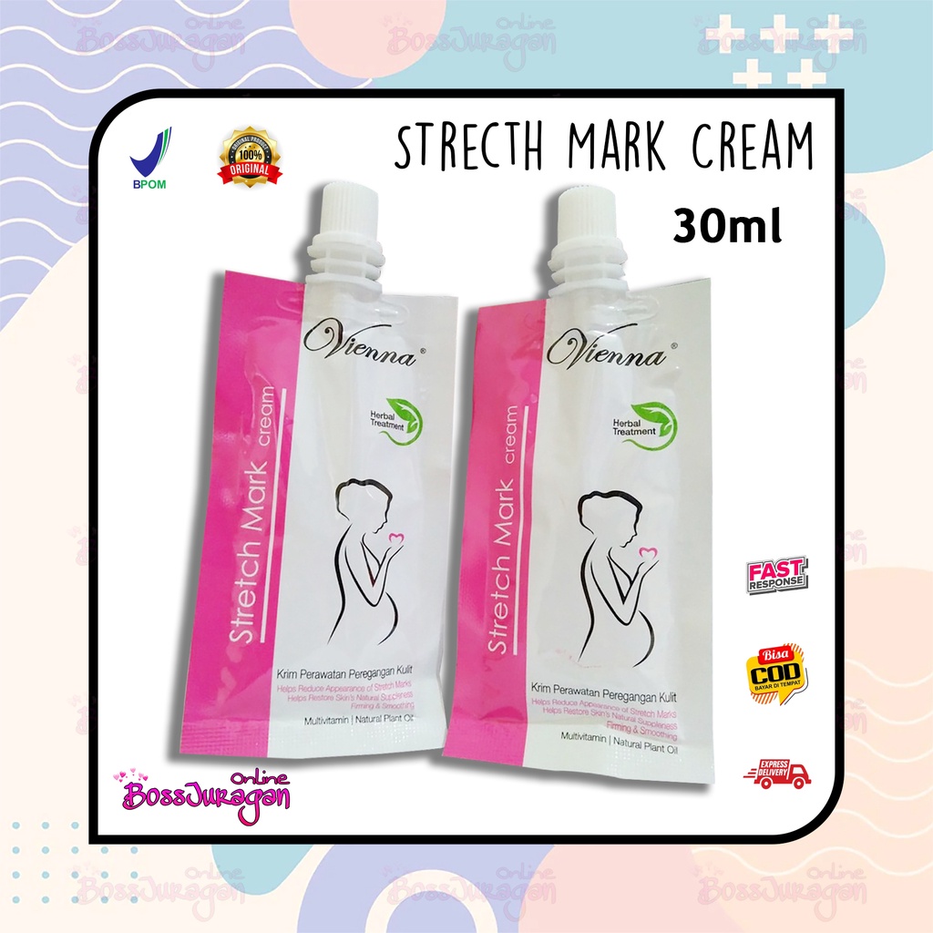 (BOSS) (Sachet) VIENNA STRETCH MARK CREAM - 30ML