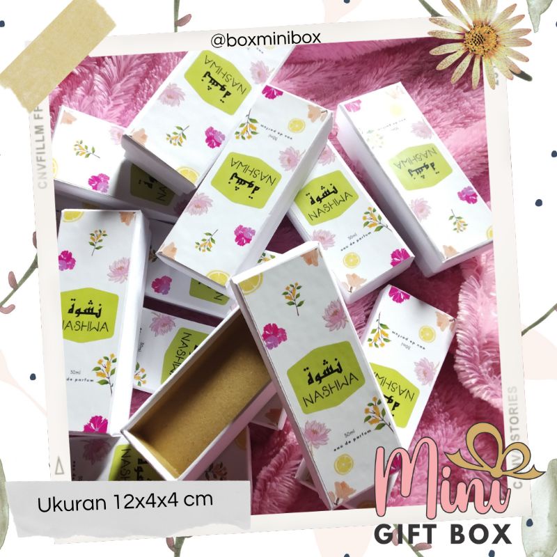 

Box Parfum ukuran 12x4x4 bebas custom logo