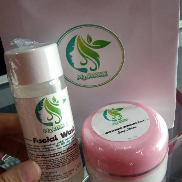 MY ROSHE SKINCARE BPOM(PAKET) //CREAM PEMUTIH GLOWING//ORIGINAL BPOM//AGENSKINCAREBPOM