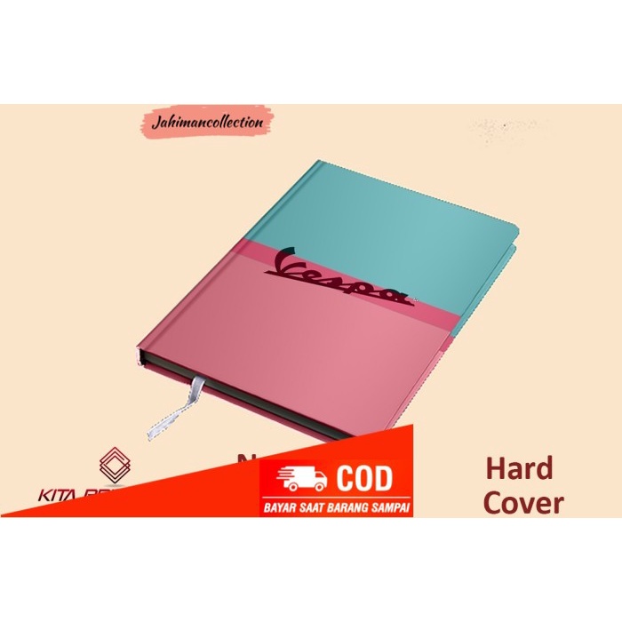 

✨ BISA COD ✨ Notebook Custom, Buku Note Custom, Buku Jurnal Journal Book Note Book - isi 50 lembar