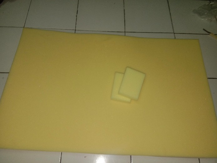 Busa Alas Setrika/busa Lembaran/busa Tebal 5cm/busa Alas Gosok/matras