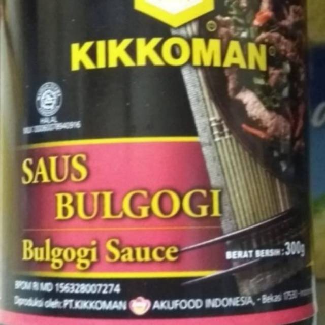 kikkoman saus bulgogi / bulgogi sauce