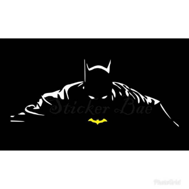 STICKER MOBIL BATMAN CUTTING TERMURAH