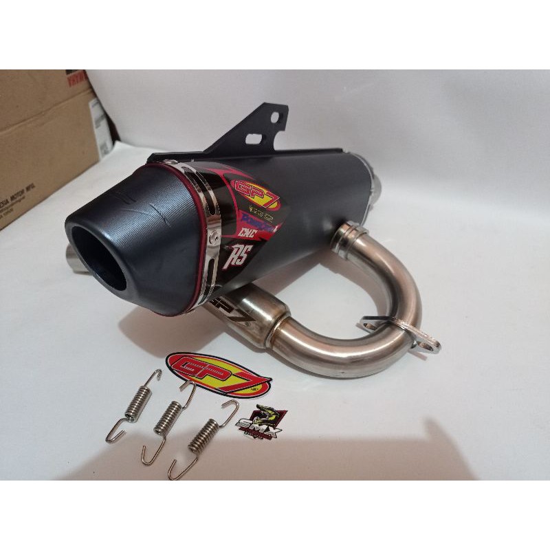 knalpot gp7 cnc rs klx crf