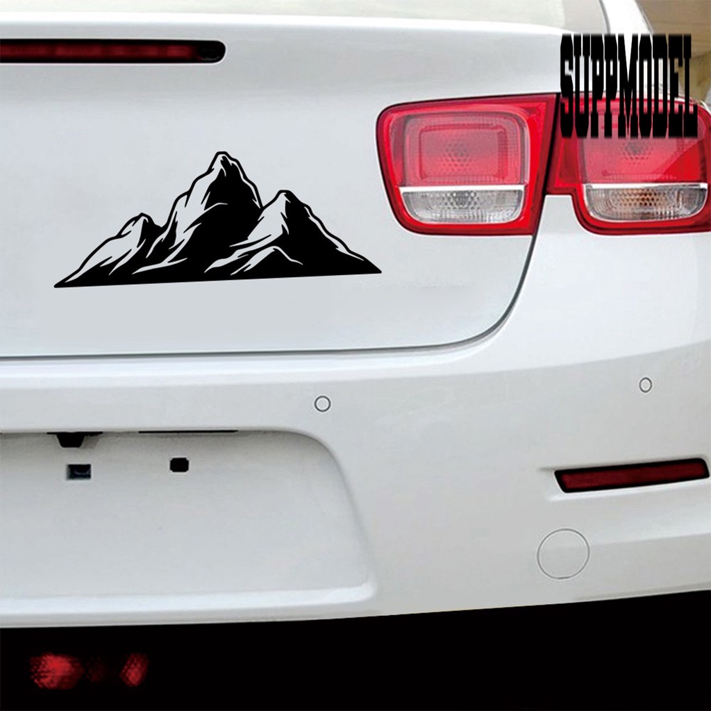 &lt; Car Adornment &gt; Stiker Motif Gunung Tahan Lama Untuk Dekorasi Mobil Van