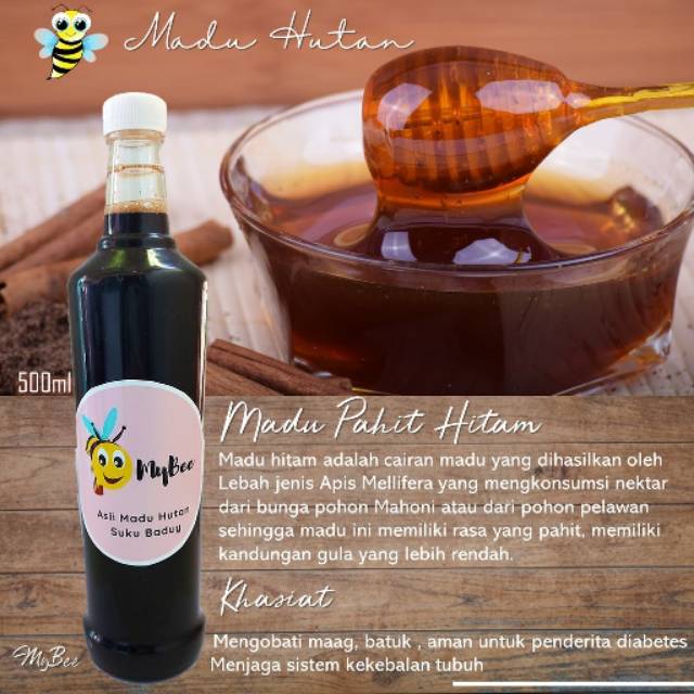 

MADU ASLI HUTAN HITAM PAHIT 500ml - MADU LANGKA DI PASARAN