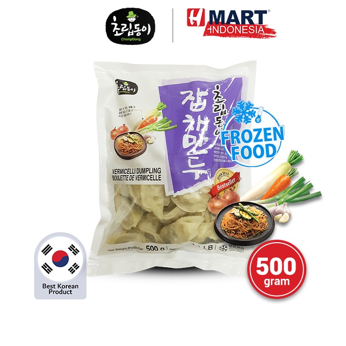 

Choripdong Vermicelli Dumpling - Pangsit Korea (Mandu) Isi Bihun 500g