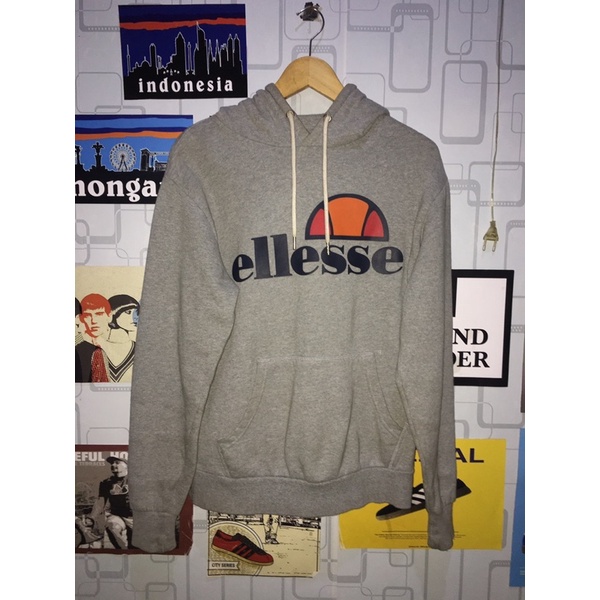 hoodie ellesse grey
