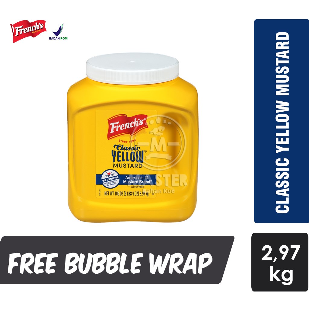 

French Classic Yellow Mustard / Pasta Mustard [ 2.97kg ]