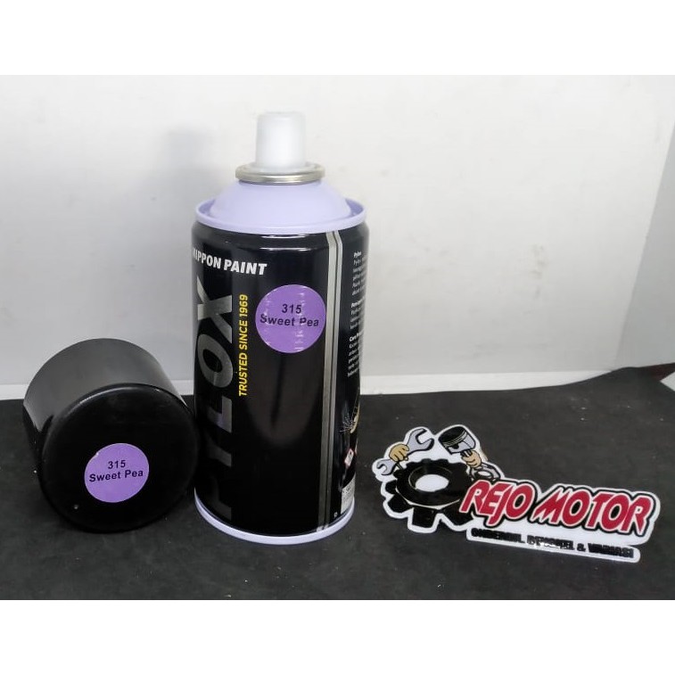 

PILOX/PYLOX /SOLID COLOURS & METALLIC COLOURS/ 315 SWEET PEA / ANTI BAKAR ORIGINAL NIPPON