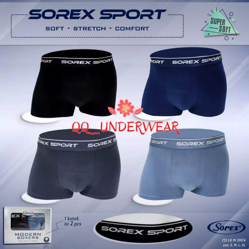 CD Celana Dalam Sorex Boxer Pria M3902/M3904 (1pcs) / CD SOREX LAKI