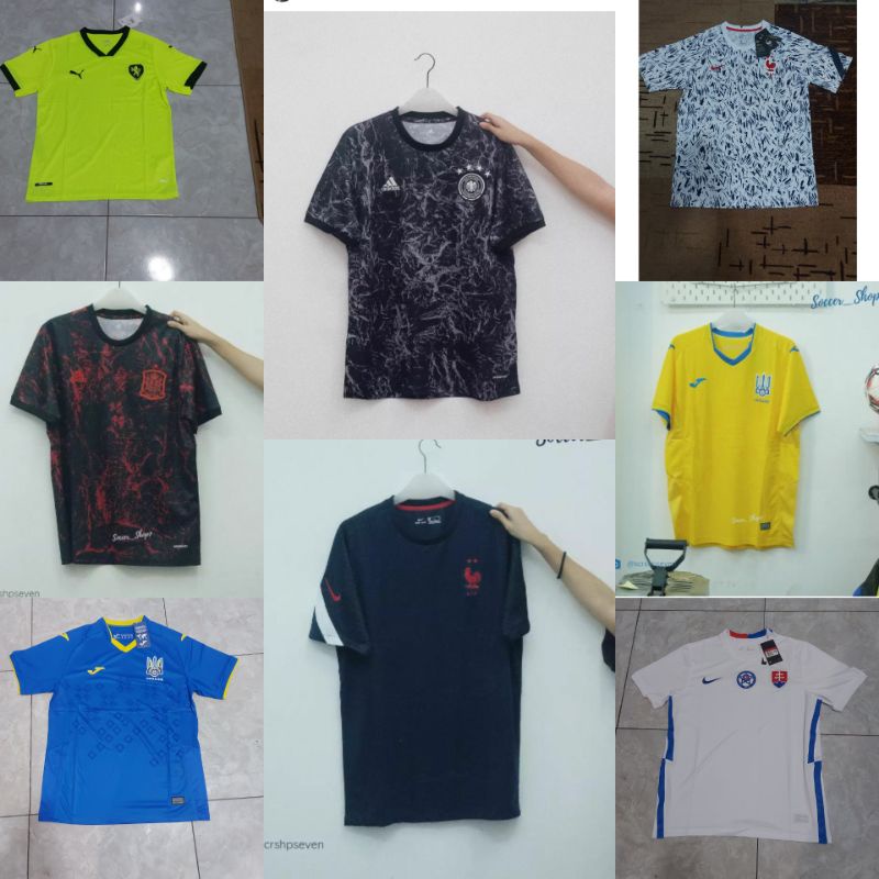 Jersey negara grade ori premium/ Kaos Atasan Baju Bola Dewasa go
