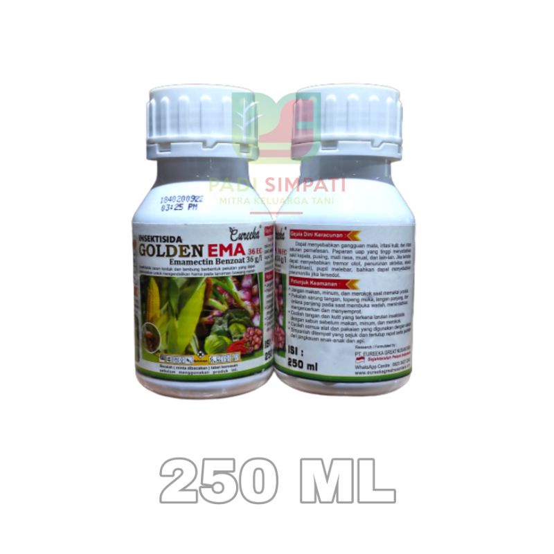 Insektisida Emamectin Benzoat GOLDEN EMA - 250 ML