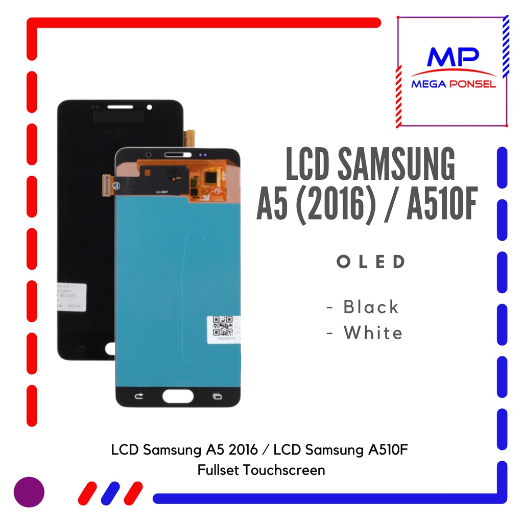 LCD Samsung A5 2016 / LCD Samsung A510F Fullset Touchscreen