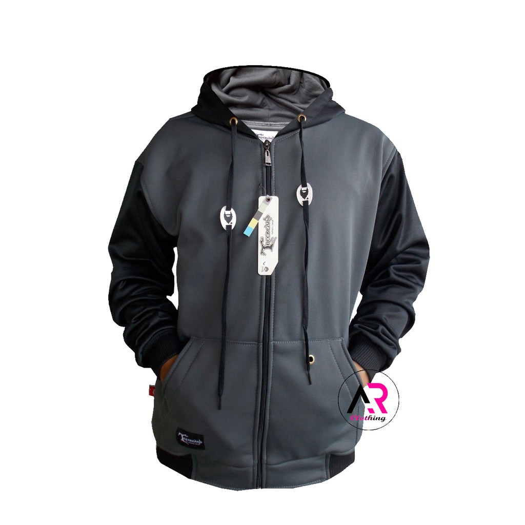 [BAYAR DI TEMPAT/COD] ORIGINAL TREEBEARD JAKET SWEATER PRIA ZIPPER HOODIE PREMIUM