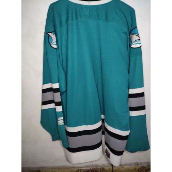 nhl Jersey san jose Sharks tag starter 90s vintage