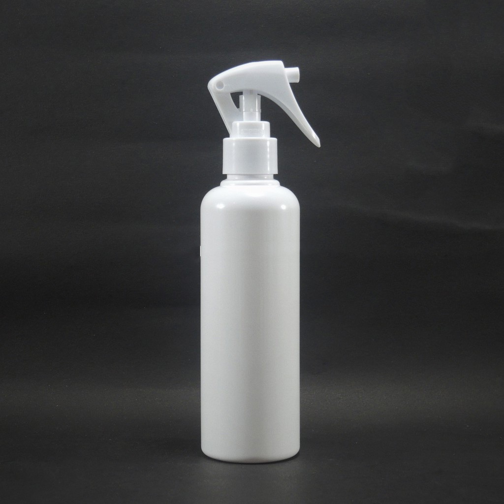 BABEE - BOTOL PLASTIK 250ML PUTIH TUTUP SPRAY TRIGGER BURUNG N24 / BOTOL 250ML TRIGGER BURUNG SPRAY [HARGA GROSIR]