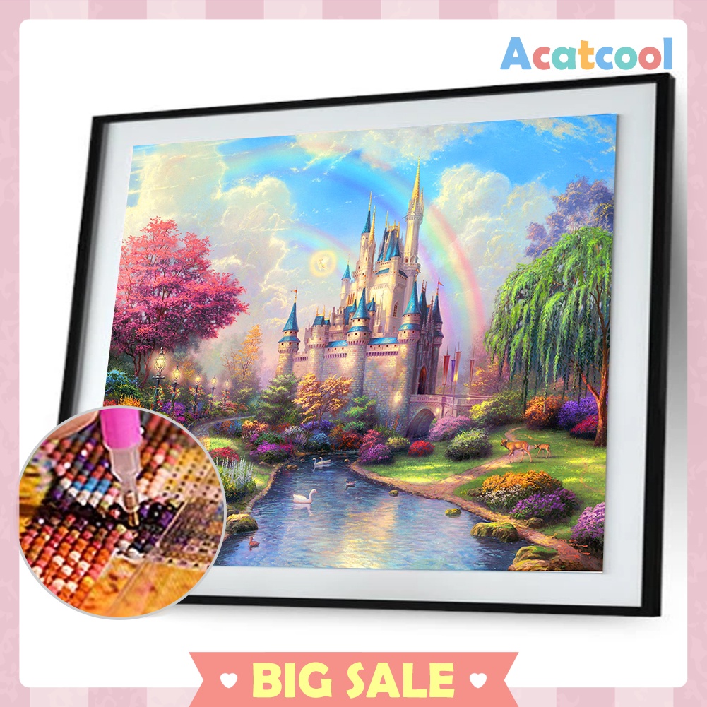 Tower Diamond Embroidery 5D Diamond DIY Painting Craft Home Decor