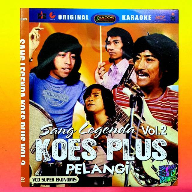 KASET VIDEO VCD ORIGINAL LAGU KOES PLUS KARAOKE