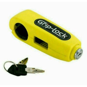 (COD) Grip Lock Grip Lock Kunci Gembok Pengaman Anti Maling Stang Motor Murah
