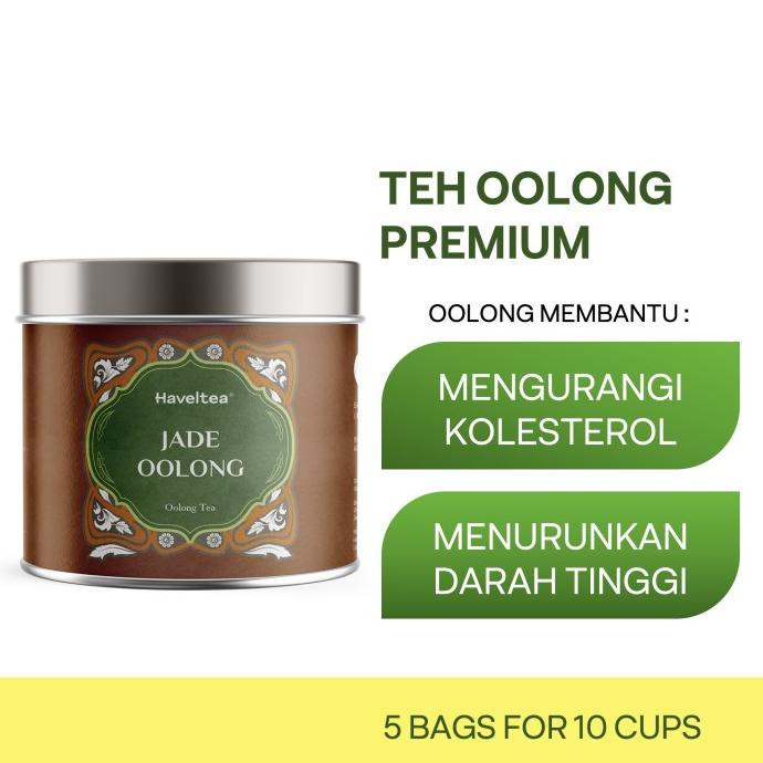 

JADE OOLONG | Mini Tin | Haveltea | Teh Oolong | Teh Indonesia