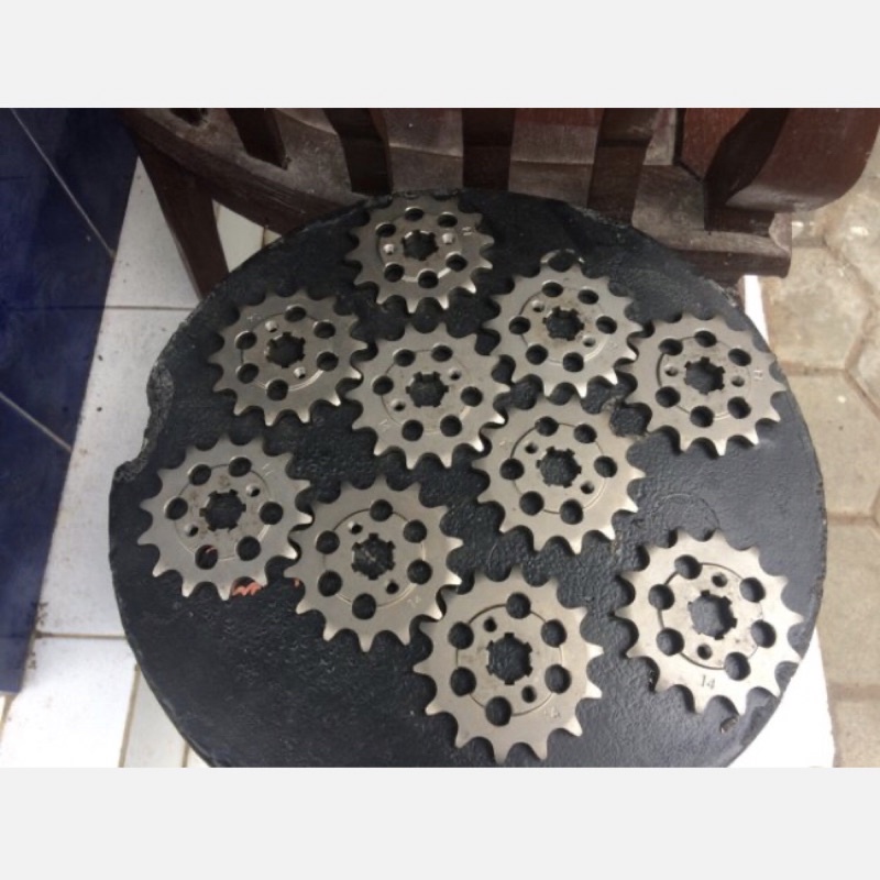 gear depan 520 14T vixion r15 xabre mt15 gsx150