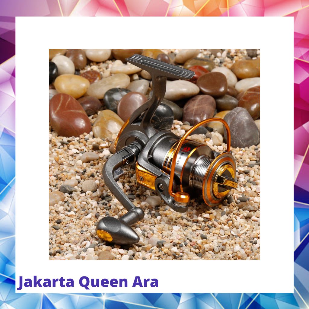 Debao Gulungan Pancing Metal Fishing Reel 10 Ball Bearing - DB300