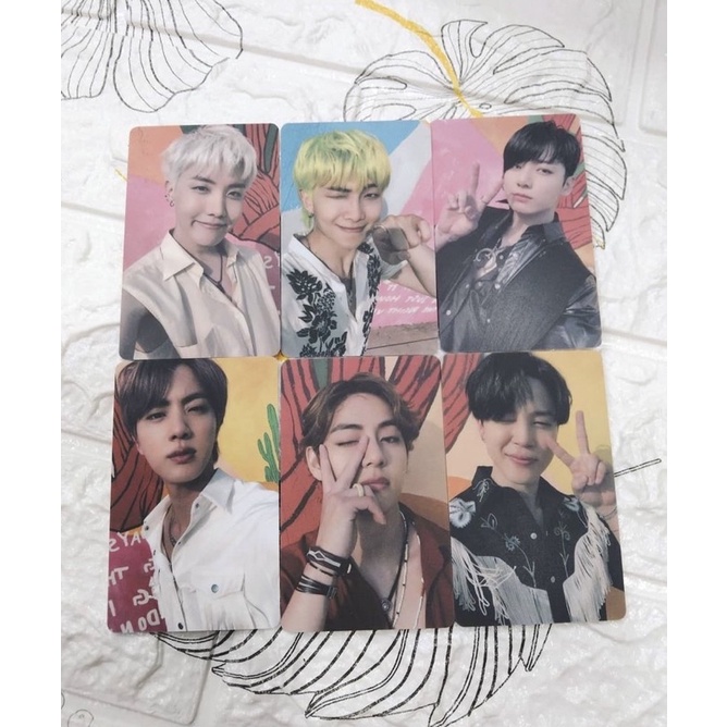 Photocard BTS Butterful lucky draw official