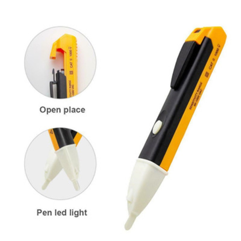 Pena Tes Pen Digital Elektronik Non-Kontak Ultra Aman Dengan LED VD02