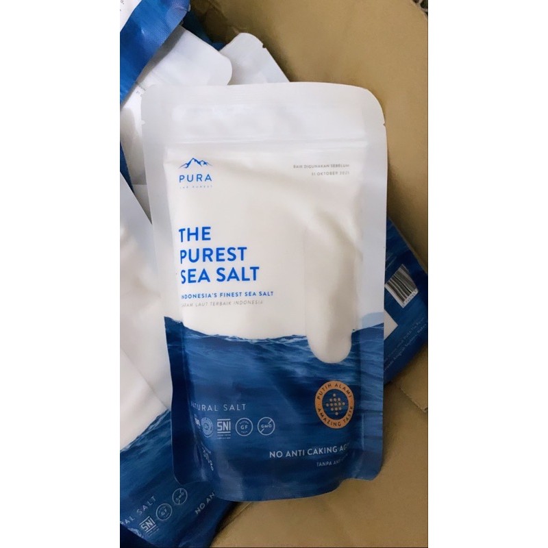 

Pura - The Purest Seasalt 300gr (Garam Laut)