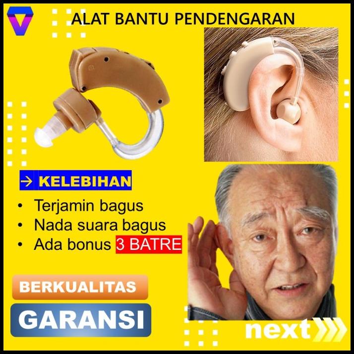 Alat Bantu Pendengaran Telinga Orang Tua Hearing Aid Alat Pendengar
