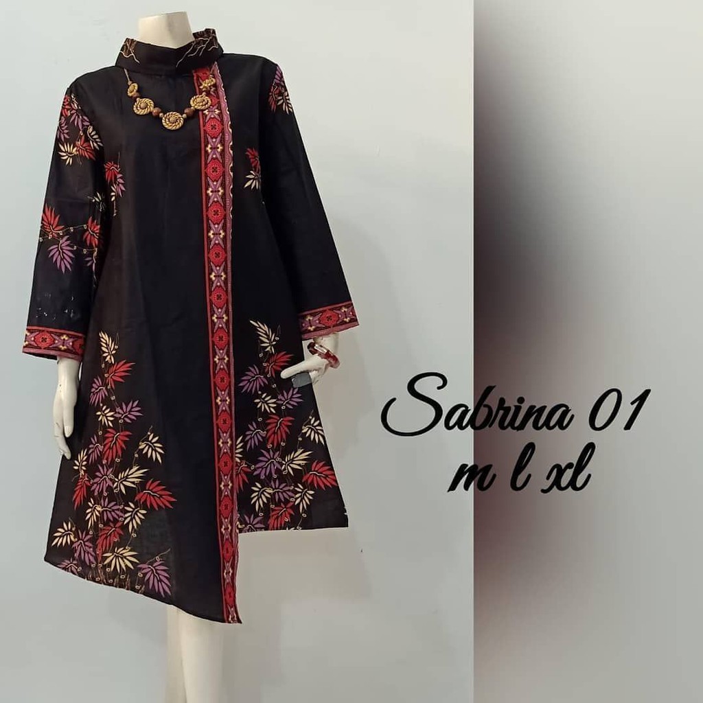 TUNIK BATIK PEKALONGAN ANTI LUNTUR BAHAN PRIMIS
