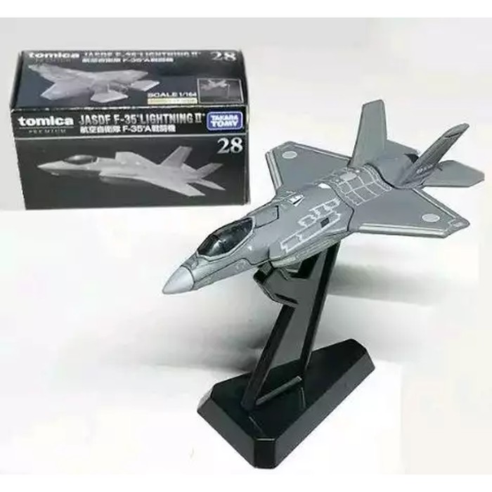 Diecast Kapal Perang - Diecast Mobil Perang - Miniatur Tank Tomica Premium 28 Jasdf F-35 Lighting Ii
